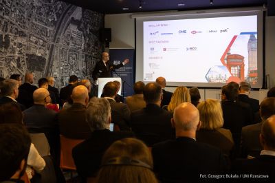 zdjęcie z Forum "Building Bridges UK -Poland- Ukraine",fot. Grzegorz Bukała, Urząd Miasta Rzeszowa